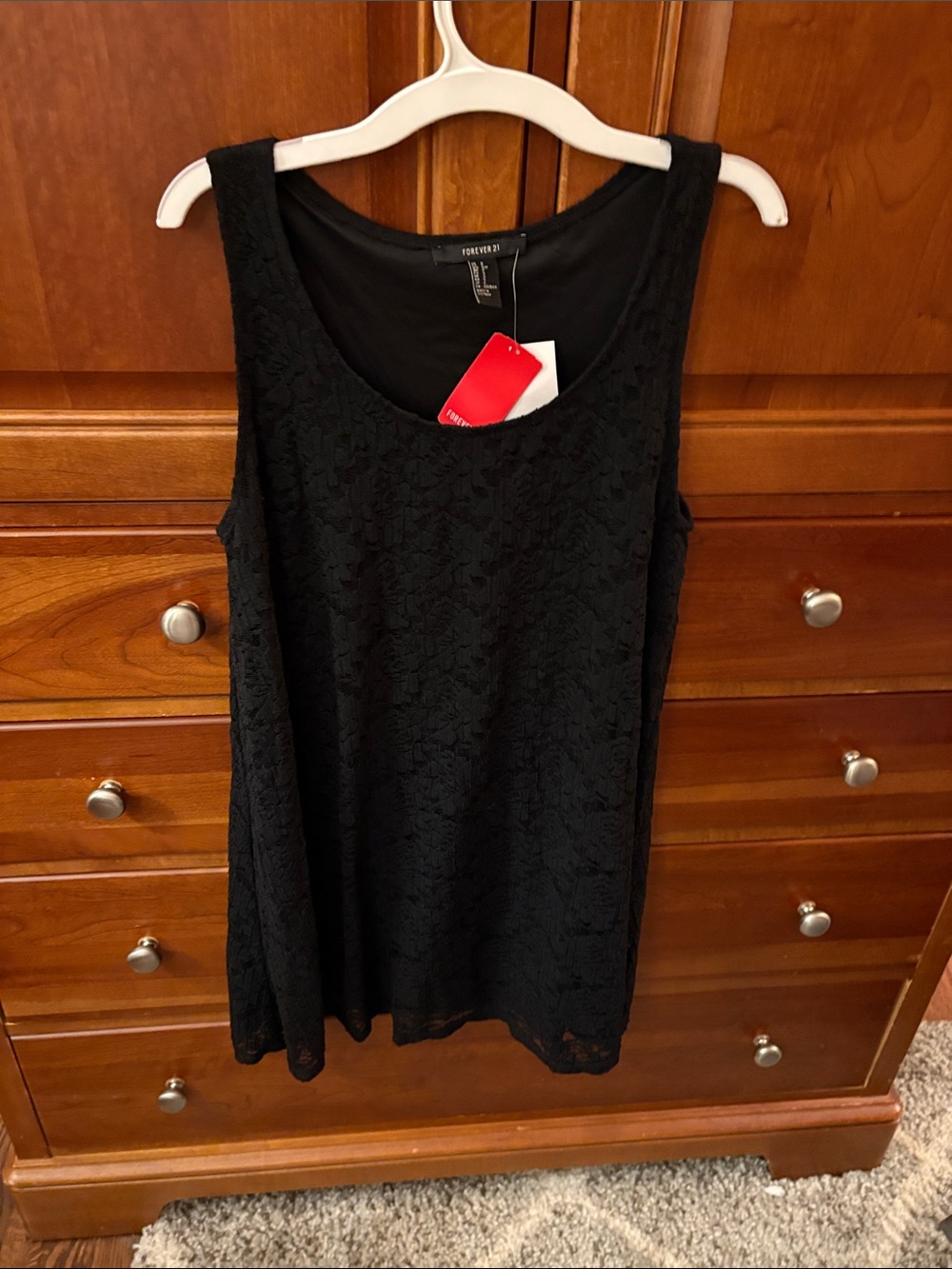 Forever 21 Black Lace Dress